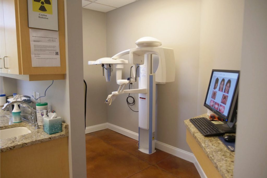 x-ray area in office